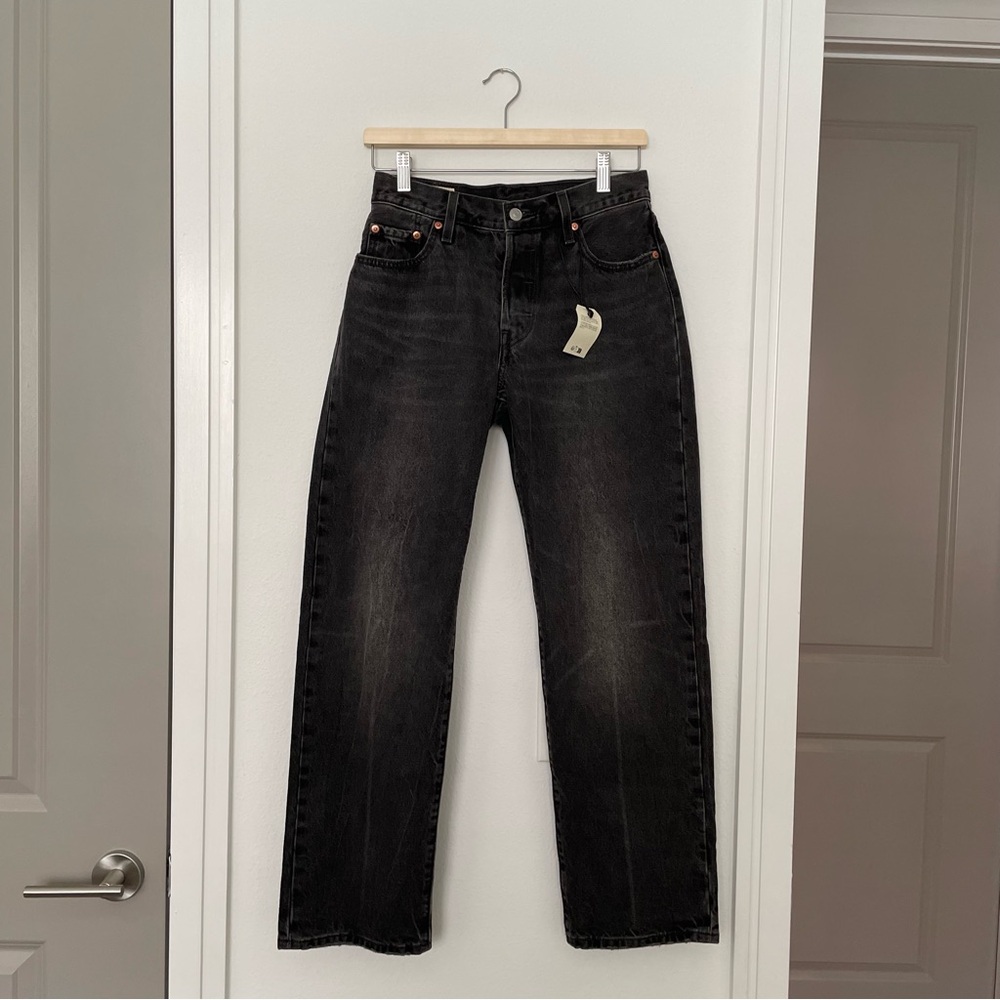 Levi’s 501 90’s Washed Black Jeans